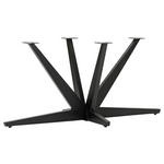 TISCHGESTELL Schwarz   - Schwarz, Design, Metall (160/80/73cm) - Landscape