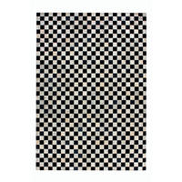 RAVNO TKANA PREPROGA      160/230 cm    tkano  siva, srebrne barve  - srebrne barve/siva, Basics, tekstil/usnje (160/230cm) - Kayoom