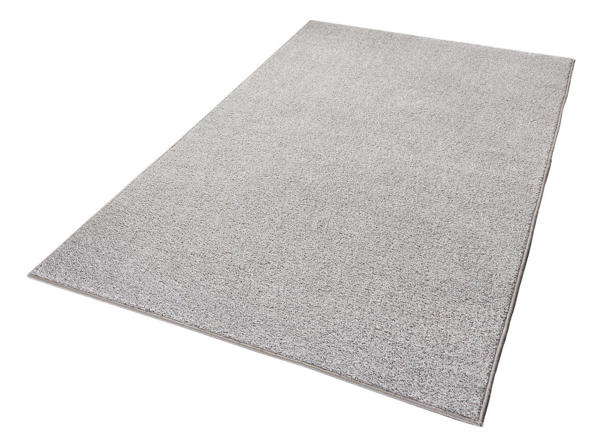 WEBTEPPICH 200/300 cm Pure Hellgrau  - Hellgrau, Basics, Kunststoff (200/300cm)