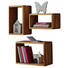 WANDREGALSET Eiche vollmassiv Buchefarben - Eichefarben/Buchefarben, Design, Holz (100/50/20cm) - Carryhome WANDREGALSET Eiche vollmassiv Buchefarben - Eichefarben/Buchefarben, Design, Holz (100/50/20cm) - Carryhome