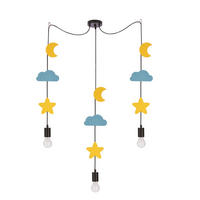 HÄNGLAMPA FÖR BARN Trio 15/100/100 cm  - multicolor, Klassisk, metall (15/100/100cm)