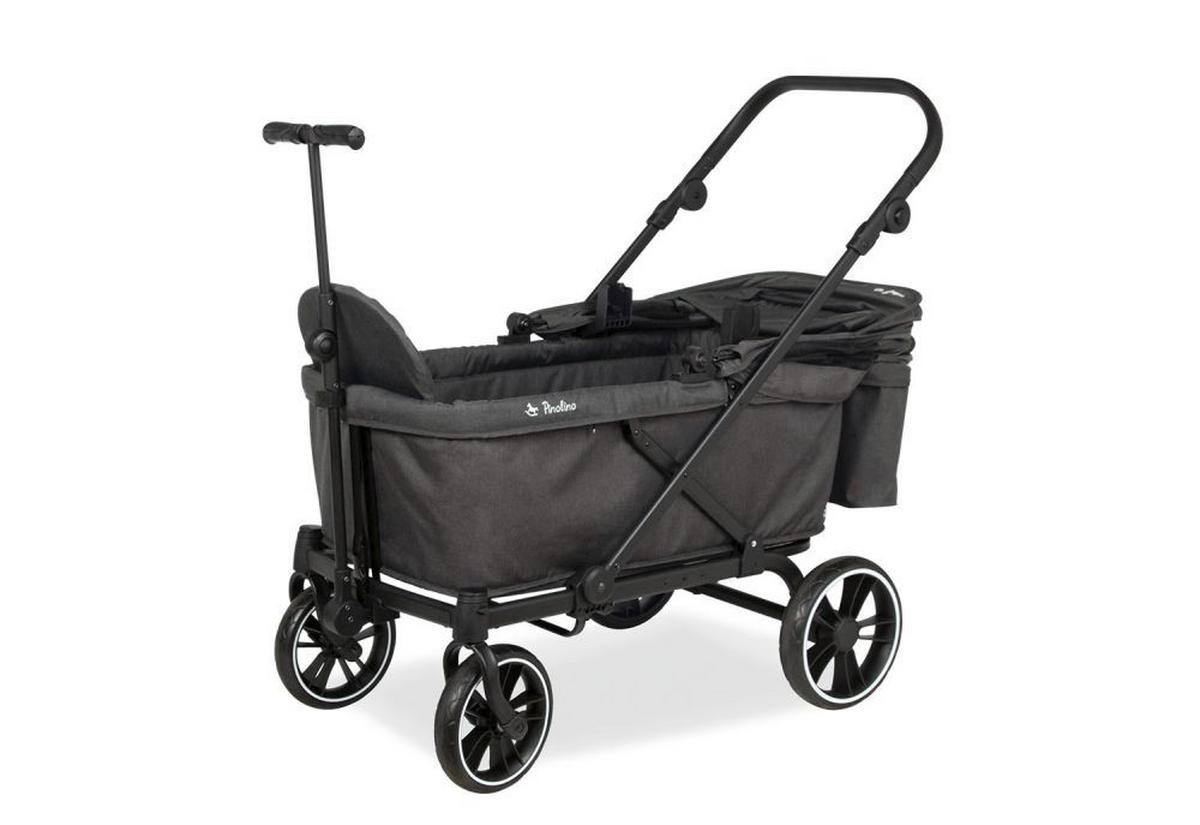 BOLLERWAGEN Cruiser Anthrazit 118/64/64 cm  - Anthrazit, Basics, Kunststoff/Metall (118/64/64cm) - Pinolino