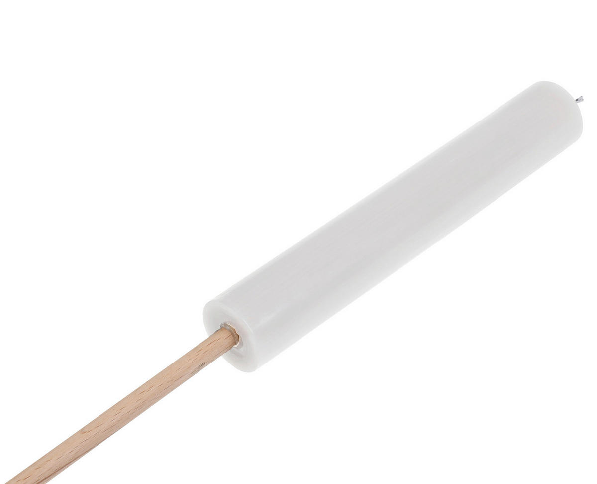 KERZE - Weiß, Basics, Paraffin (3,8/23,0cm)