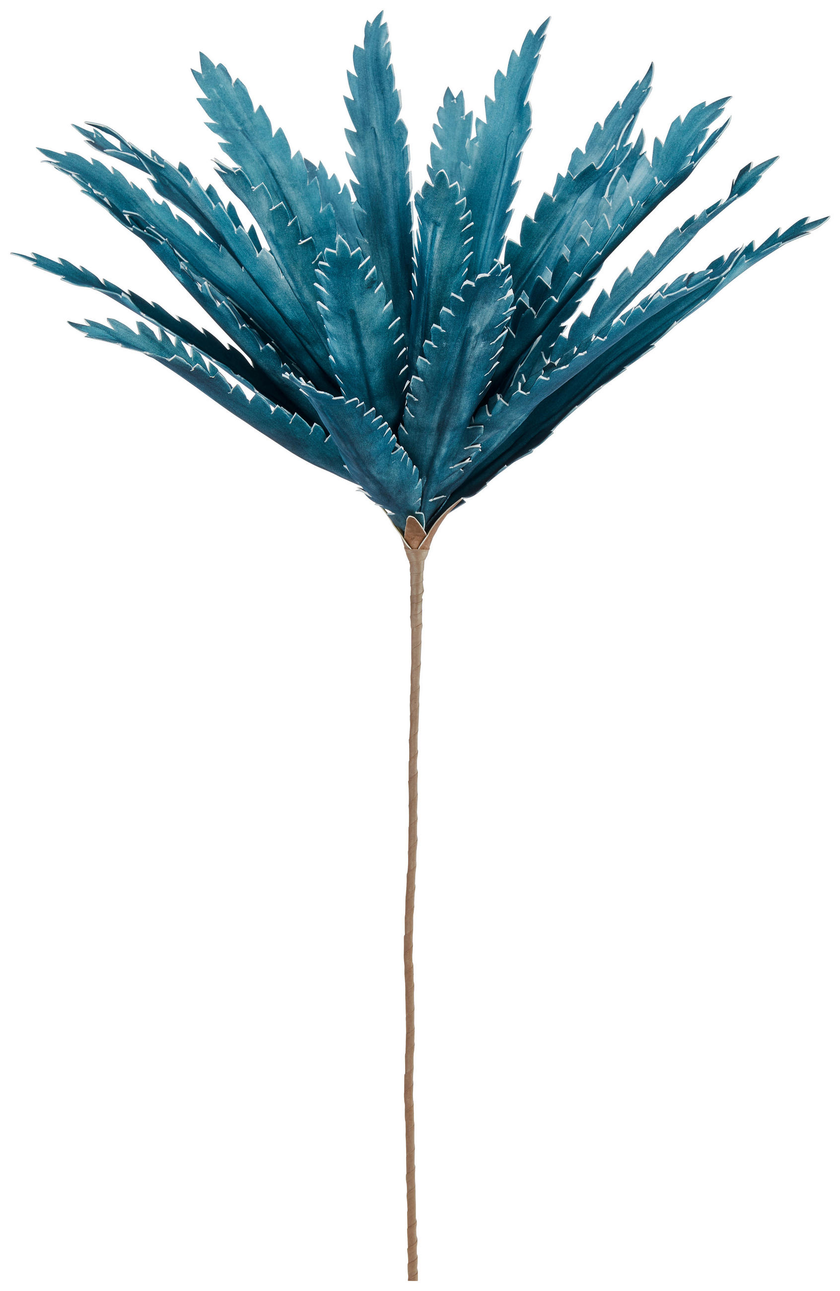 Kunstpflanze Palme Blau L: 110 cm, Hadar