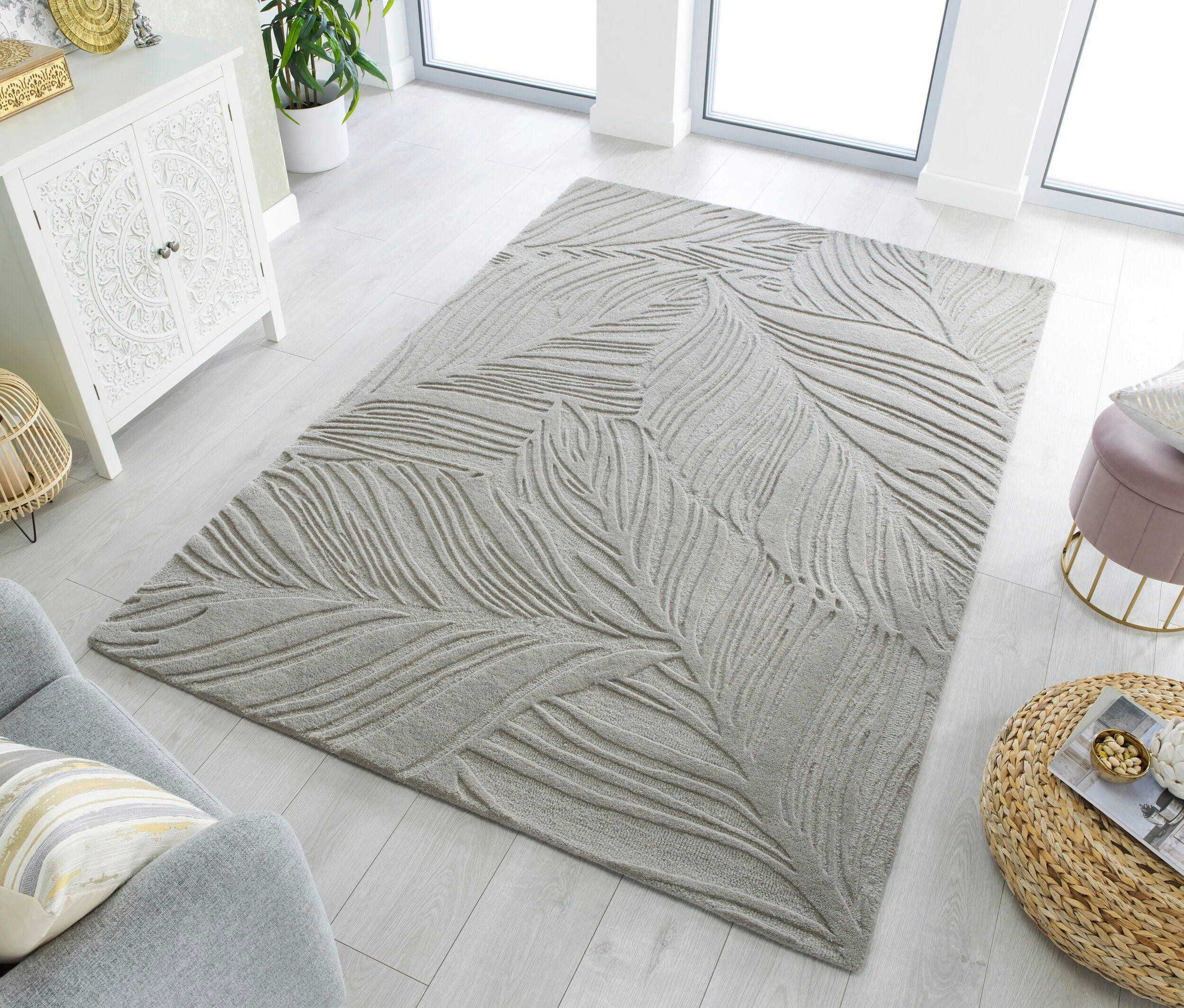 WOLLTEPPICH 200/290 cm Solace Grau  - Grau, Basics, Textil (200/290cm) - Xora