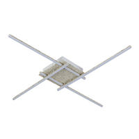 DECKENLEUCHTE 80/80/6,5 cm  - Weiß, Trend, Kunststoff/Metall (80/80/6,5cm) - Collett's Monde