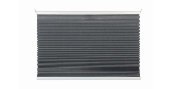 PLISSEE 75/130 cm  - Grau, Basics, Textil (75/130cm) - Homeware