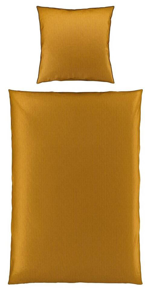 WENDEBETTWÄSCHE Satin 135/200 cm - Goldfarben, Basics, Textil (135/200cm) - Bio:Vio