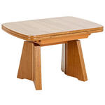 COUCHTISCH in Metall, Holzwerkstoff 90-131/65/56-75 cm  - Eichefarben, KONVENTIONELL, Holzwerkstoff/Metall (90-131/65/56-75cm) - Venda