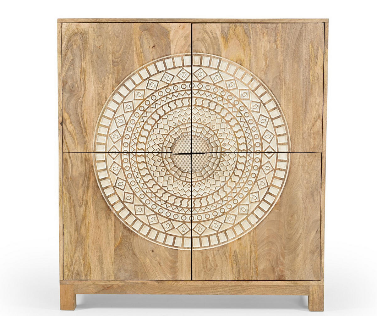SIDEBOARD  100/110/40 cm  - Multicolor/Naturfarben, Design, Holz (100/110/40cm) - Livetastic