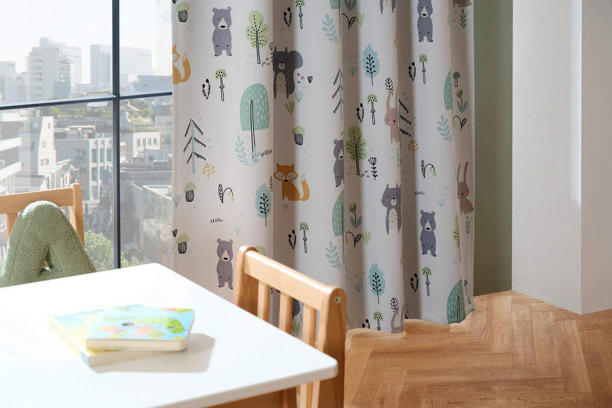 KINDERVORHANG Verdunkelung   - Multicolor, KONVENTIONELL, Textil (140/245cm) - Ben'n'jen