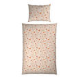 WENDEBETTWÄSCHE Satin 140/200 cm  - Creme, Textil (140/200cm) - Esposa