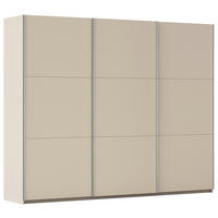 ORMAR - VISEĆA KLIZNA VRATA šampanjac  261/210/59 cm  - šampanjac, Trendi, metal/pločasti materijal (261/210/59cm) - Rauch Möbel