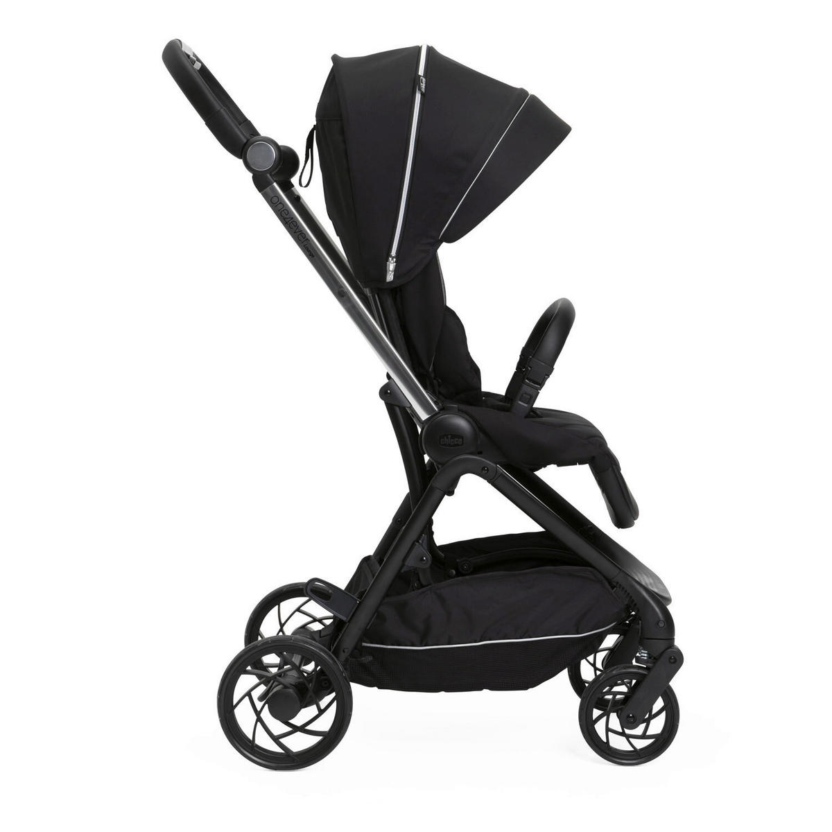 BUGGY One4ever Lounge  - Schwarz, Basics, Textil/Metall (51/99-109/78cm) - Chicco