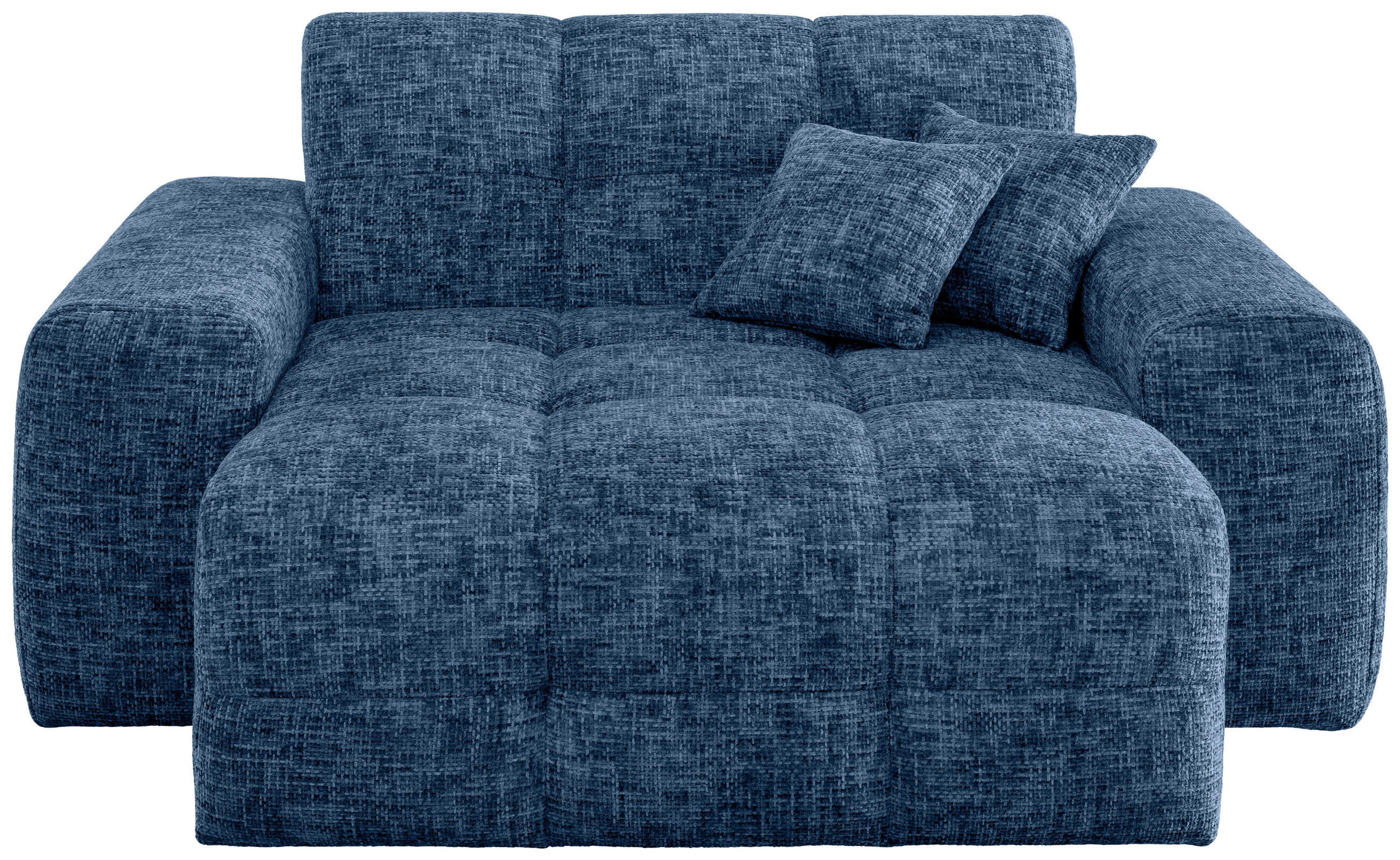 XXL-SESSEL - Blau, MODERN, Kunststoff/Textil (181/87/155cm) - Livetastic