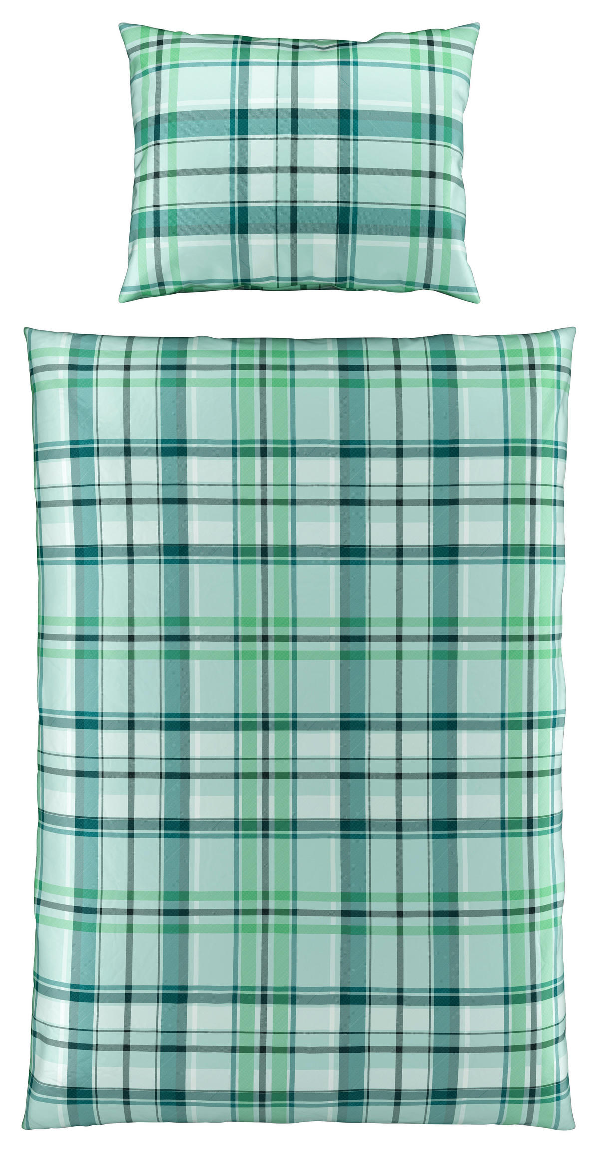 POSTELJINA KATE 140/200 cm saten mintzelena  - mintzelena, Konvencionalno, tekstil (140/200cm) - Esposa