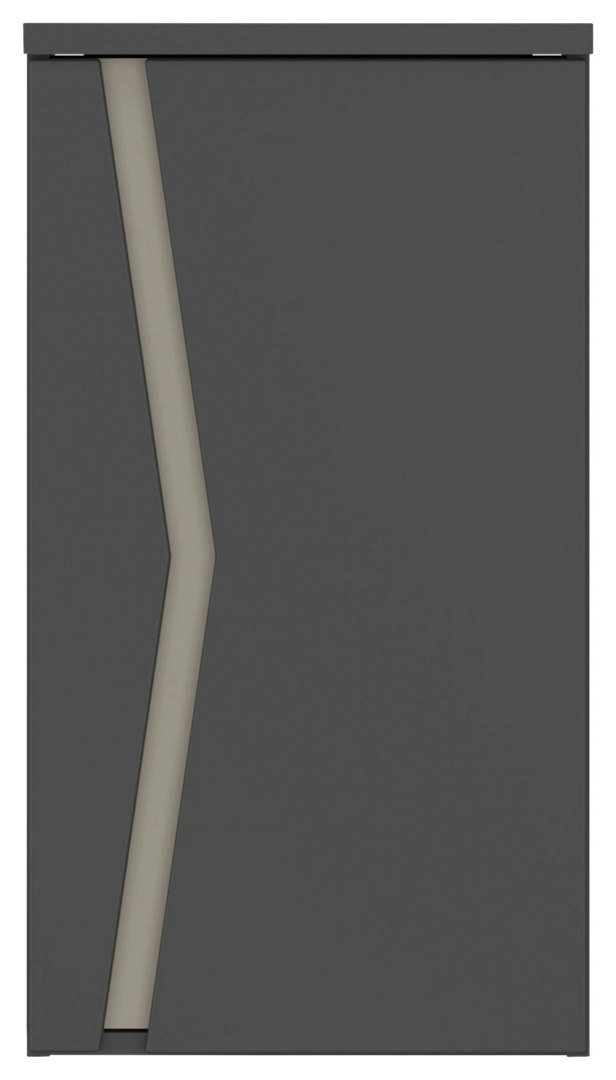HÄNGESCHRANK 40/72,5/20,3 cm  - Anthrazit, MODERN, Holzwerkstoff (40/72,5/20,3cm) - MID.YOU