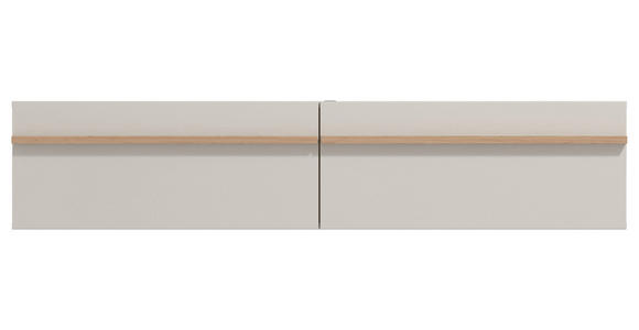 HÄNGELOWBOARD Kaschmir, Eiche Artisan  - Kaschmir/Eiche Artisan, Basics, Holzwerkstoff (154/32/41,5cm) - Carryhome