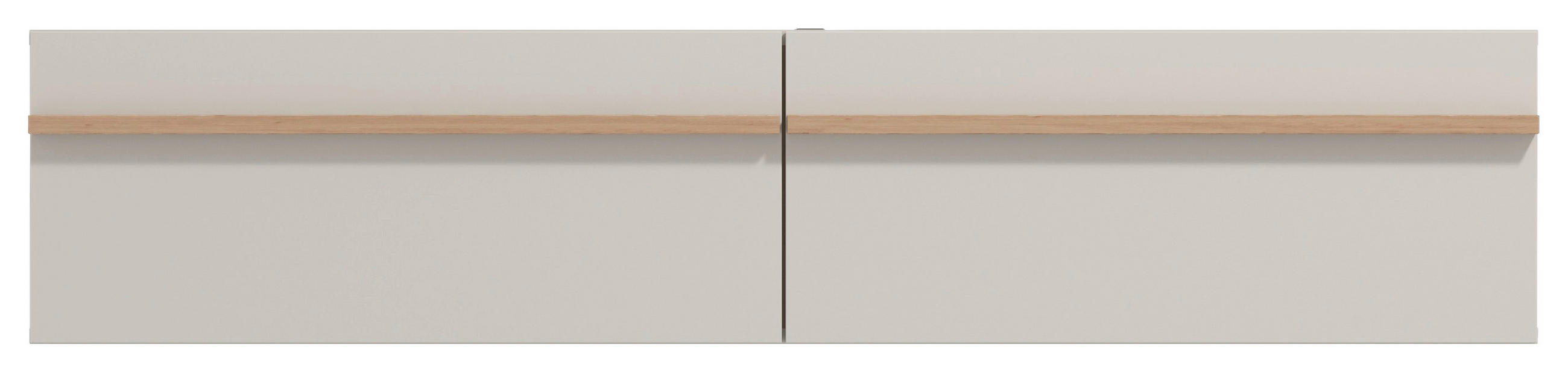 ZÁVESNÁ NÍZKA KOMODA, kašmírová, dub artisan, 154/32/41,5 cm - kašmírová/dub artisan, Basics, kompozitné drevo (154/32/41,5cm) - Xora