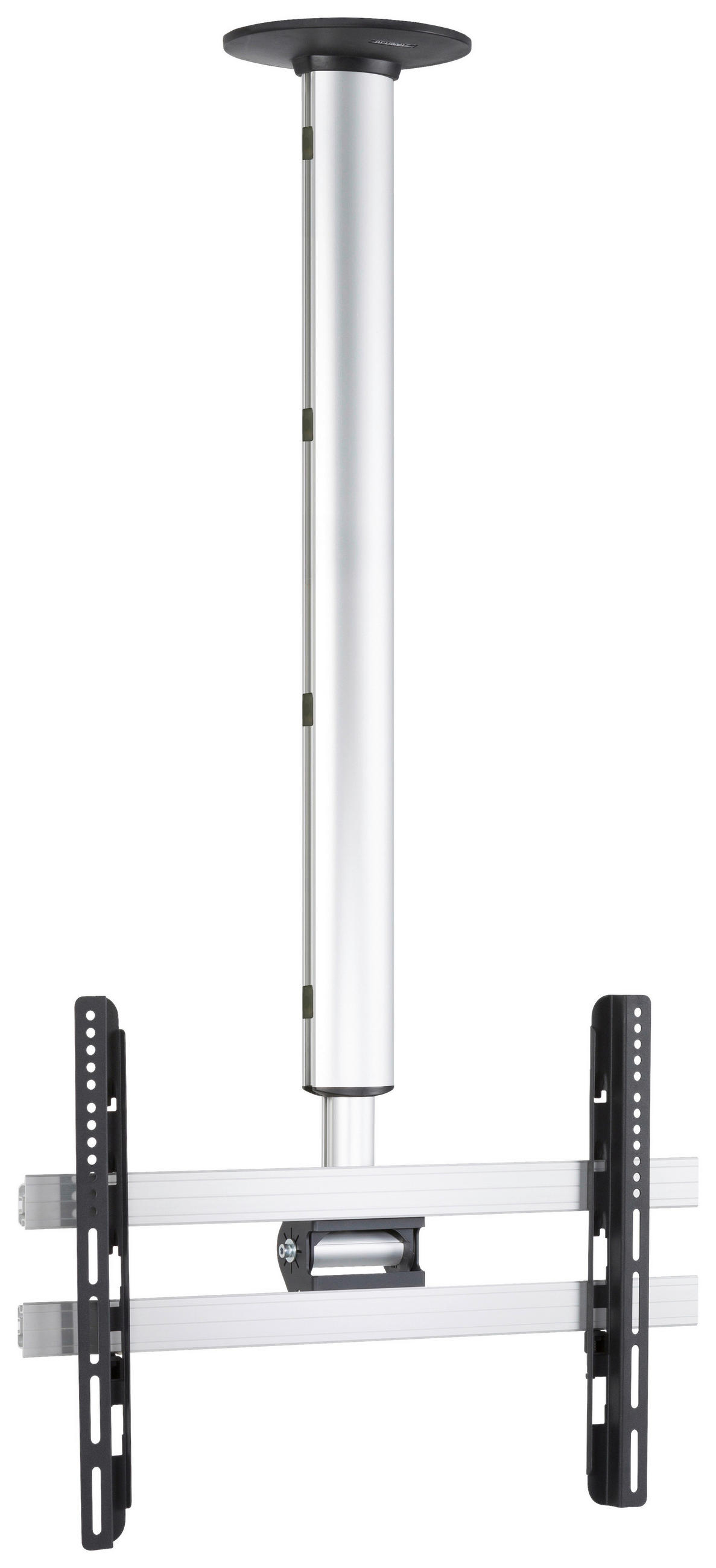 TV-HALTERUNG 65 Zoll  - Silberfarben, MODERN, Metall (62/127/19cm) - MID.YOU