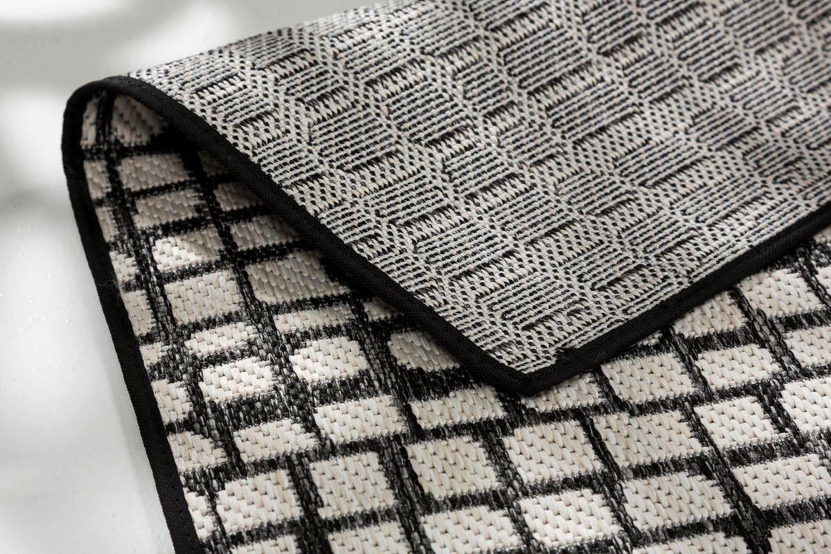 OUTDOORTEPPICH 170/240 cm Parkland Anthrazit, Beige  - Anthrazit/Beige, KONVENTIONELL, Textil (170/240cm) - Schöner Wohnen