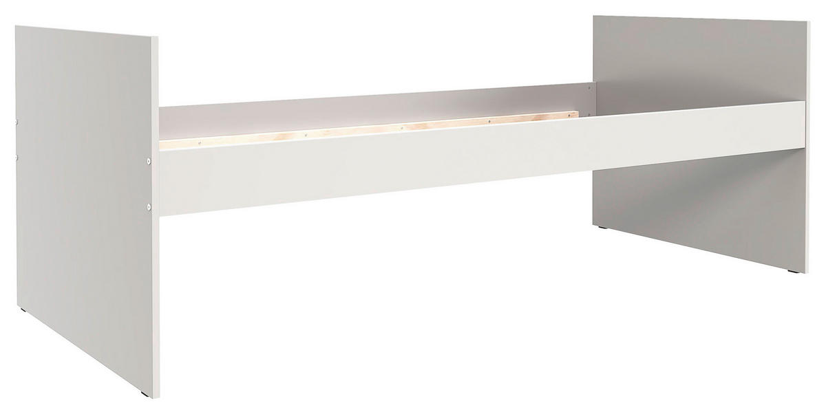 AUSZIEHBETT 90/200 cm,  in Kaschmir, Bettschublade, Lattenrost für Zusatzbett, Lattenrost für Hauptbett  - Kaschmir/Naturfarben, MODERN, Holz/Holzwerkstoff (90/200cm) - MID.YOU