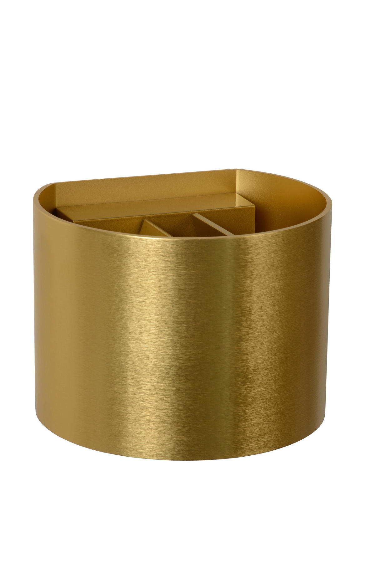 LED-WANDLEUCHTE Xio 11/13/9.7 cm   - Messingfarben, Design, Metall (11/13/9.7cm) - Lucide