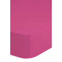 SPANNBETTTUCH Good Morning Jersey uni Jersey 160-180/200 cm  - Pink, Basics, Textil (160-180/200cm) - MID.YOU