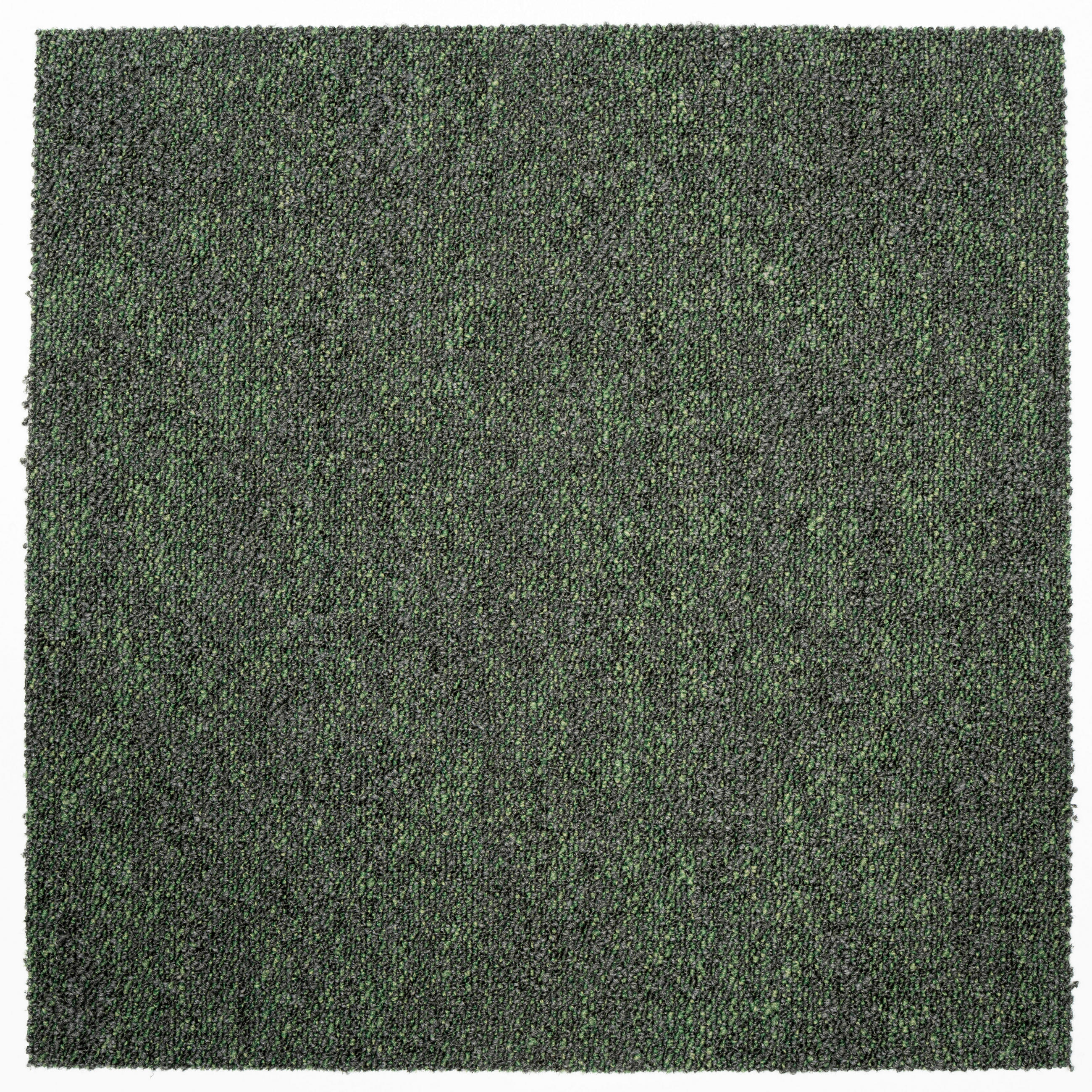 Teppichfliese Waldgrün Marble 50x50 cm Florhöhe 3 mm