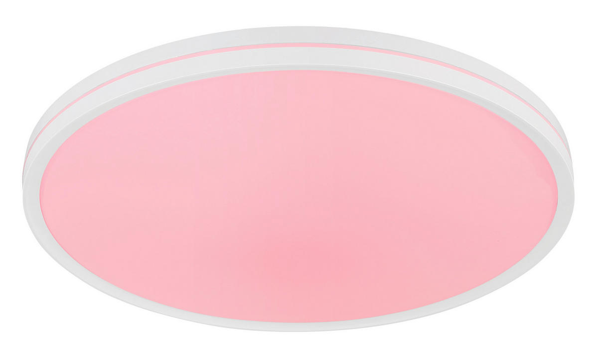 STROPNA LED-SVETILKA  Dwain   2700-6500 K 230 V  - bela, Design, umetna masa (37/7cm) - Globo