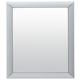WANDSPIEGEL 59/67/5 cm    in rechteckig  - Alufarben, Design, Glas/Metall (59/67/5cm) - Dieter Knoll