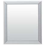 WANDSPIEGEL 59/67/5 cm    in rechteckig  - Alufarben, Design, Glas/Metall (59/67/5cm) - Dieter Knoll