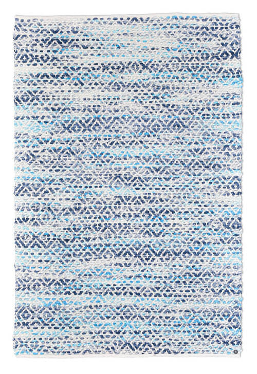 HANDWEBTEPPICH 160/230 cm  - Blau, Basics, Textil (160/230cm) - Tom Tailor