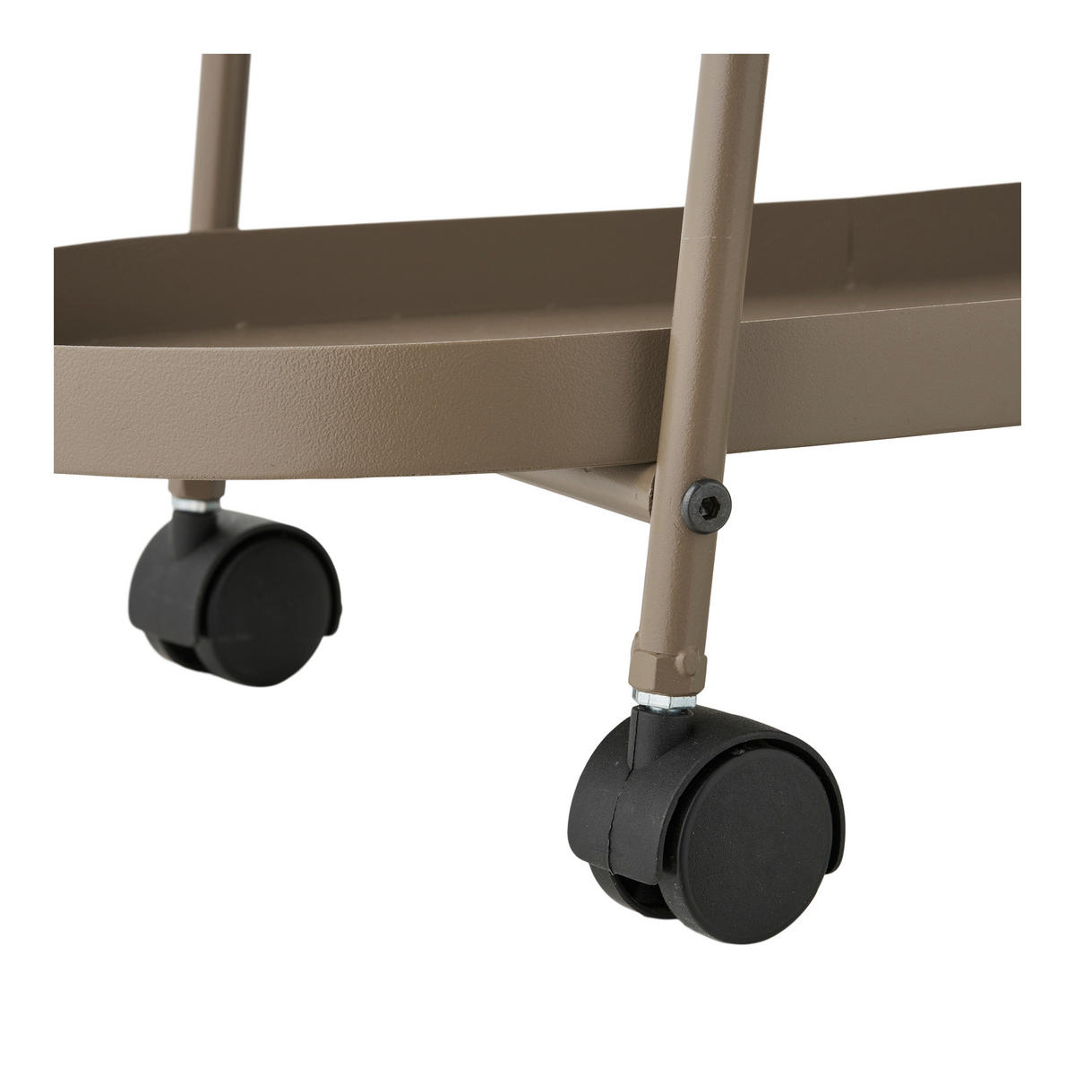 BARWAGEN in Hellbraun  - Hellbraun, Basics, Kunststoff/Metall (60/27,5/64cm)