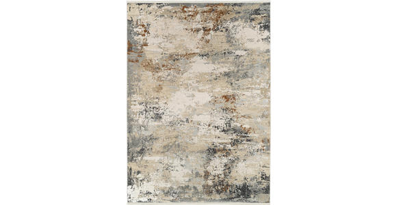 WEBTEPPICH 160/230 cm Le Mans Grau, Beige rechteckig  - Beige/Grau, Design, Textil (160/230cm) - Dieter Knoll