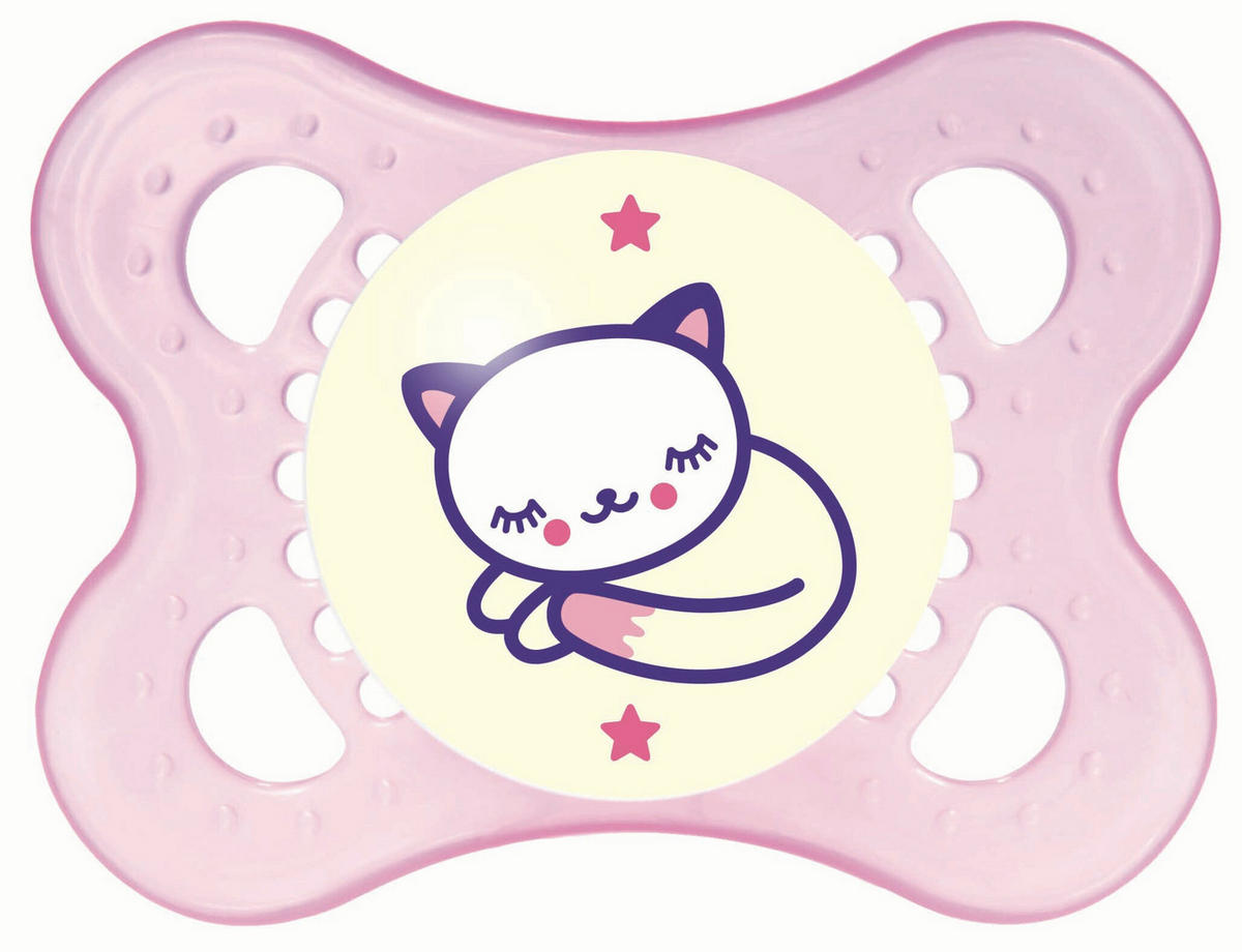 SCHNULLER  - Basics, Kunststoff (14.5/6.9/4.7cm) - MAM