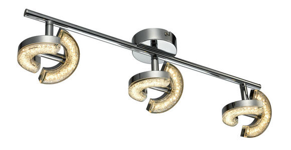 LED-STRAHLER - Weiß, Design, Kunststoff/Metall (11/48cm) - Novel