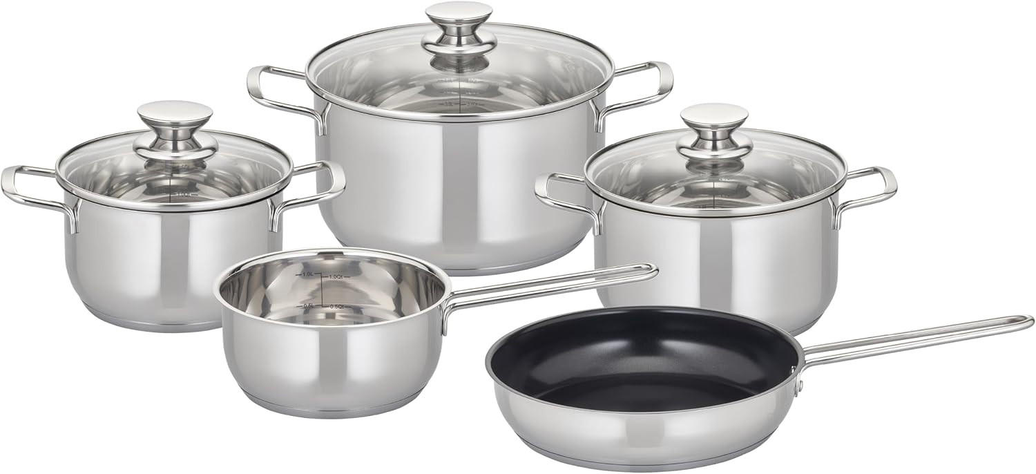 KOCHTOPFSET ELO Therm  - Silberfarben, Basics, Metall - ELO