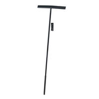 BODENWISCHER ROSOLE  - Schwarz, Basics, Kunststoff/Metall (40/133/3cm) - Wenko