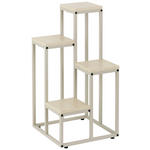 BLUMENSTÄNDER Metall  - Kaschmir, Basics, Metall (34/67/34cm) - Carryhome