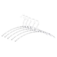 KLEIDERBÜGEL 5ER-SET Kunststoff  - Transparent, Design, Kunststoff (44/18/1,2cm)