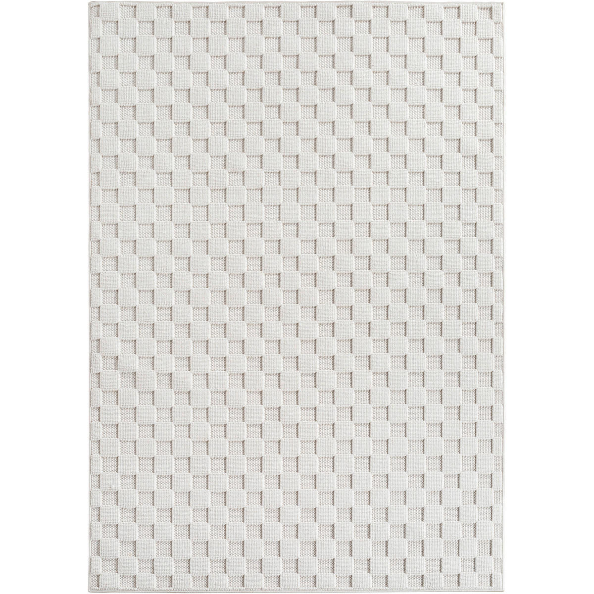 FLACHWEBETEPPICH 200/290 cm HELIX Creme  - Creme, Basics, Kunststoff/Textil (200/290cm) - Novel