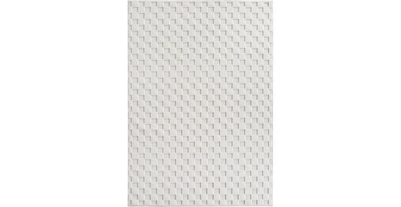 FLACHWEBETEPPICH 60/110 cm HELIX Creme  - Creme, Basics, Kunststoff/Textil (60/110cm) - Novel