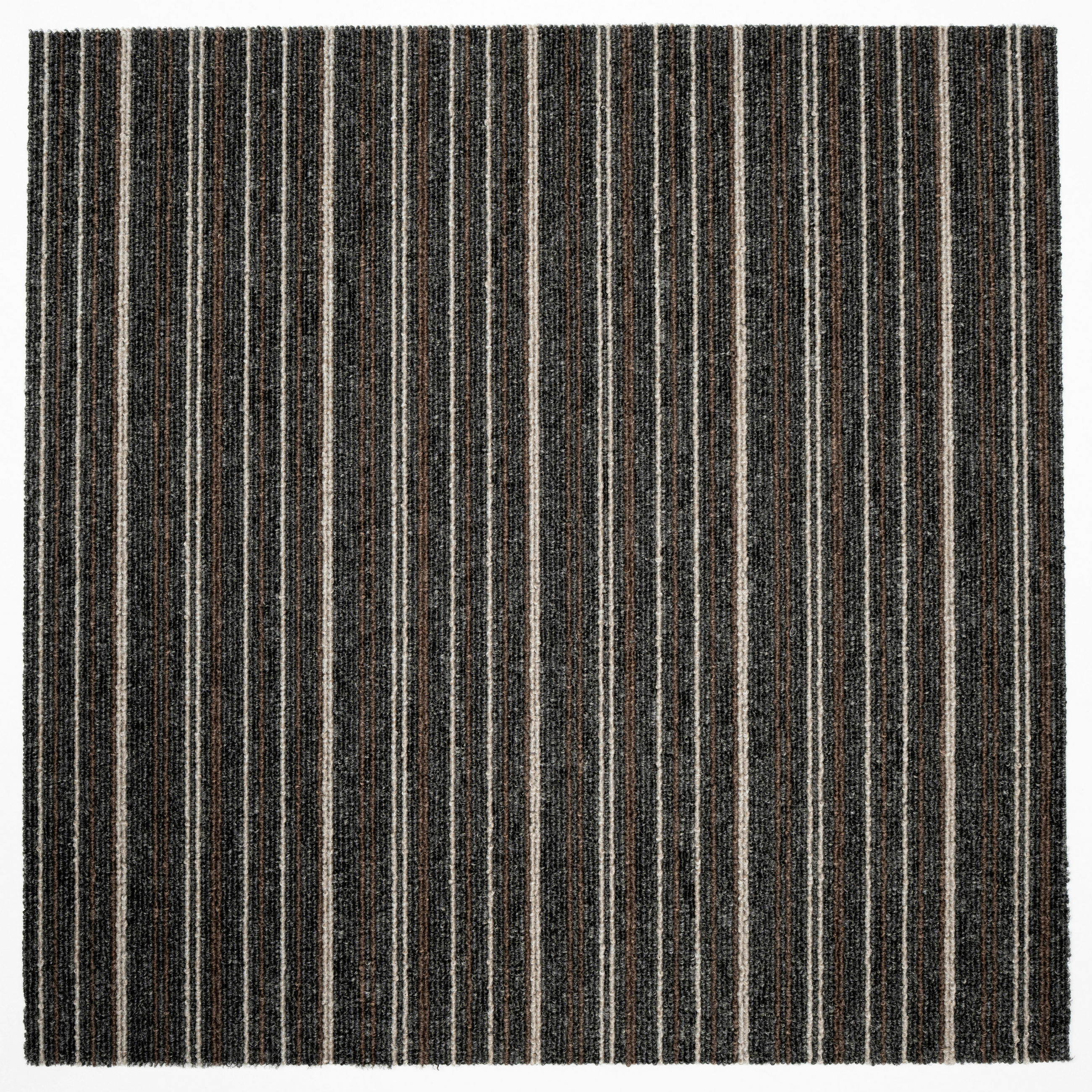 TEPPICHFLIESE 50/50 cm  in Grau, Beige  - Beige/Grau, Basics, Textil (50/50cm)