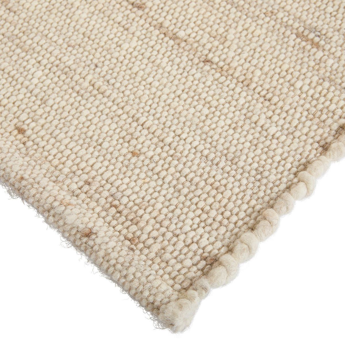 HANDWEBTEPPICH 200/290 cm Pavia Perlmutt  - Perlmutt, Basics, Textil (200/290cm) - Linea Natura