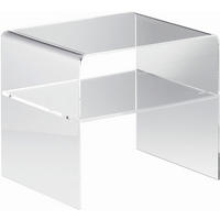 BEISTELLTISCH 40/33/35 cm Klar  - Klar, Design, Kunststoff (40/33/35cm)