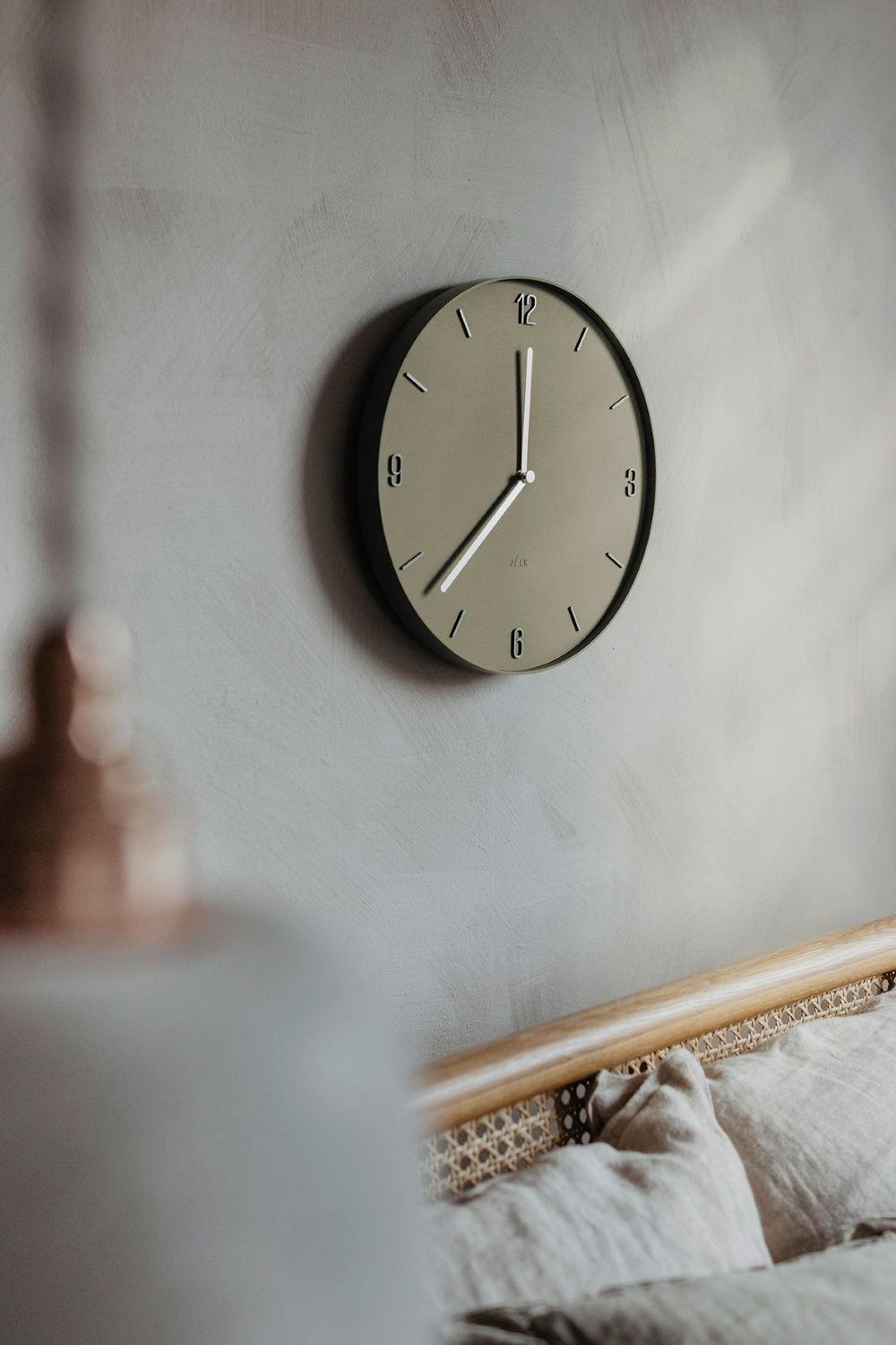 WANDUHR  Grau 30,0 cm  - Grau, Basics, Kunststoff (30,0cm) - Zack