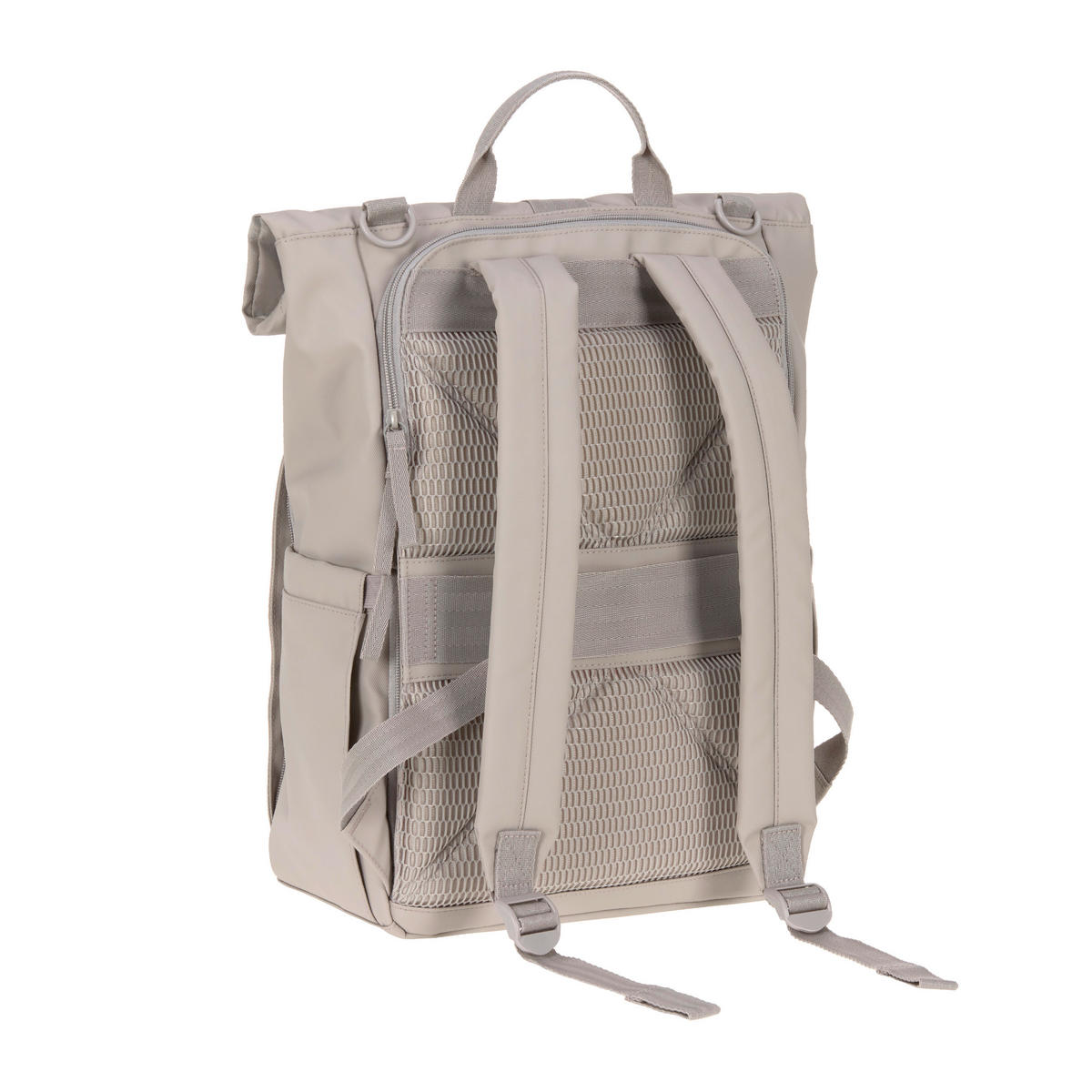 WICKELRUCKSACK  - Taupe, Basics, Textil (29/14,5/42cm) - Lässig