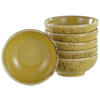 DIPSCHALENSET 8 cm  - Currygelb, Trend, Keramik (8cm) - Creatable