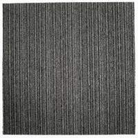 TEPPICHFLIESE Astra Stripe 478 50/50 cm  in Grau  - Grau, Basics, Textil (50/50cm)